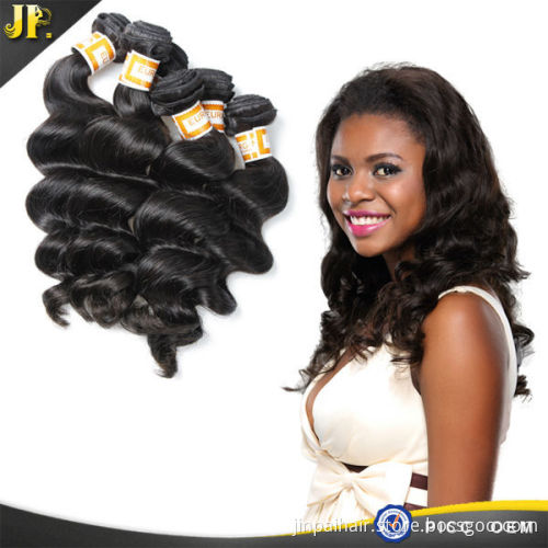 Jinpai Hair 2015 Unprocessed Best Quality 5A Grade Virgin Human Loose Wave Hair Extensions